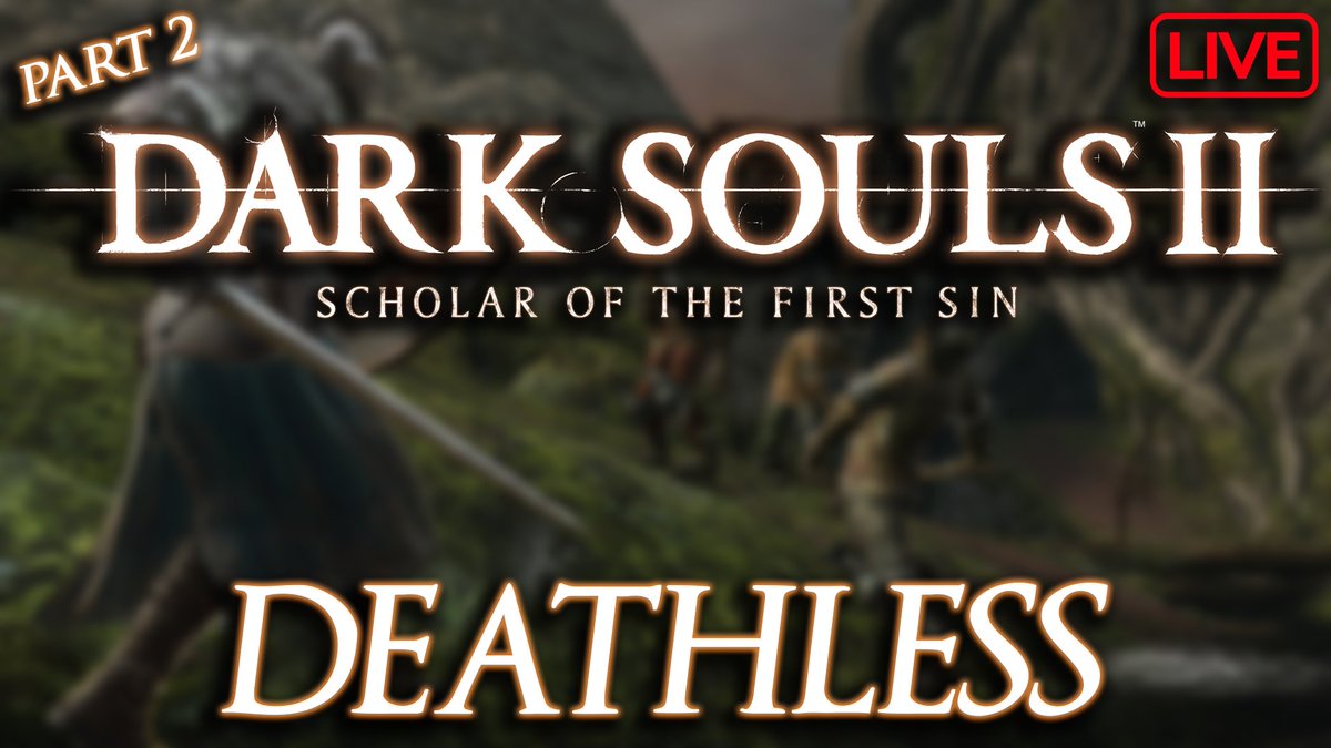 libralonix's tweet image. ANNNNND I&apos;M BACK!!!!!

The Dark Souls 2 &quot;Perma-Deathless&quot; Run continues!

Kicking off with a brand new run today (as i died twice on Day 1 🤦‍♂️)

💀NOW LIVE💀

twitch.tv/libralonix