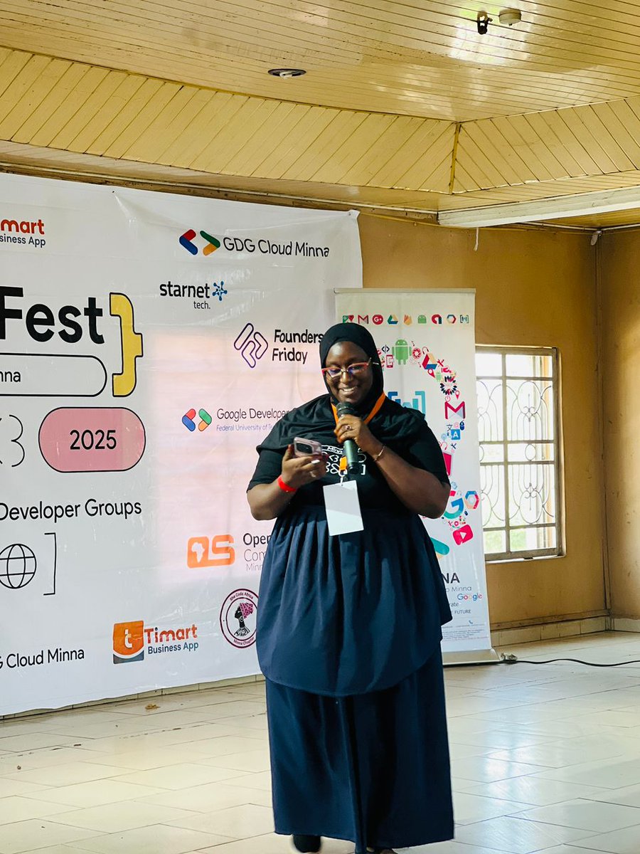 All set. All charged. All ready. ⚡

It’s  time for #DevFestMinna2025 — where ideas spark, minds connect, and innovation comes alive! 💻🔥
The stage is set, the vibes are high, and Minna is ready for tech magic! ✨
#GDGMinna #DevFest2025 #DevFestMinna25