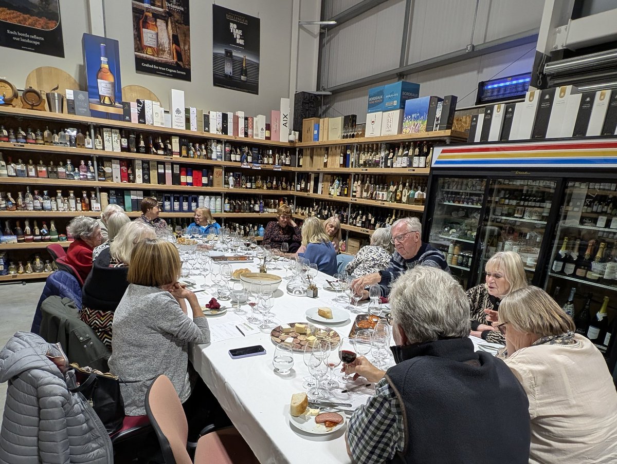 StAustellU3A's tweet image. Another great evening for our Wine Appreciation group at Ellis Wharton Eines shared with members of Newquay u3a Wines for #Christmas #u3a_uk #U3A #learnlaughlive #retirement #retirementliving #kernow #cornwall #winetasting #winetastingevent