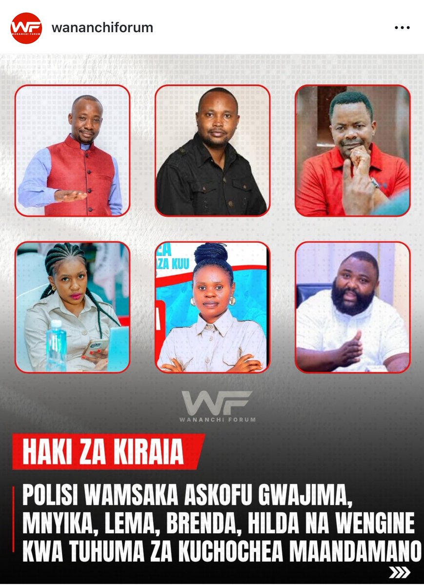 TanzYetu's tweet image. Hawa ndio wale raia wa kigeni ambao walihamasisha maandamano. Ukute Tanzania iko nje ya nchi.