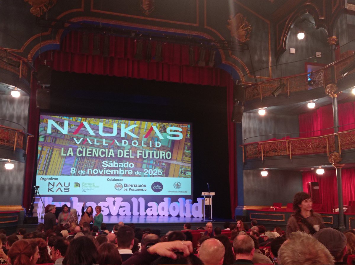 ¡Volvemos! Un año más y de nuevo hasta arriba. #NaukasValladolid
<a href="/Naukas_com/">Naukas</a>