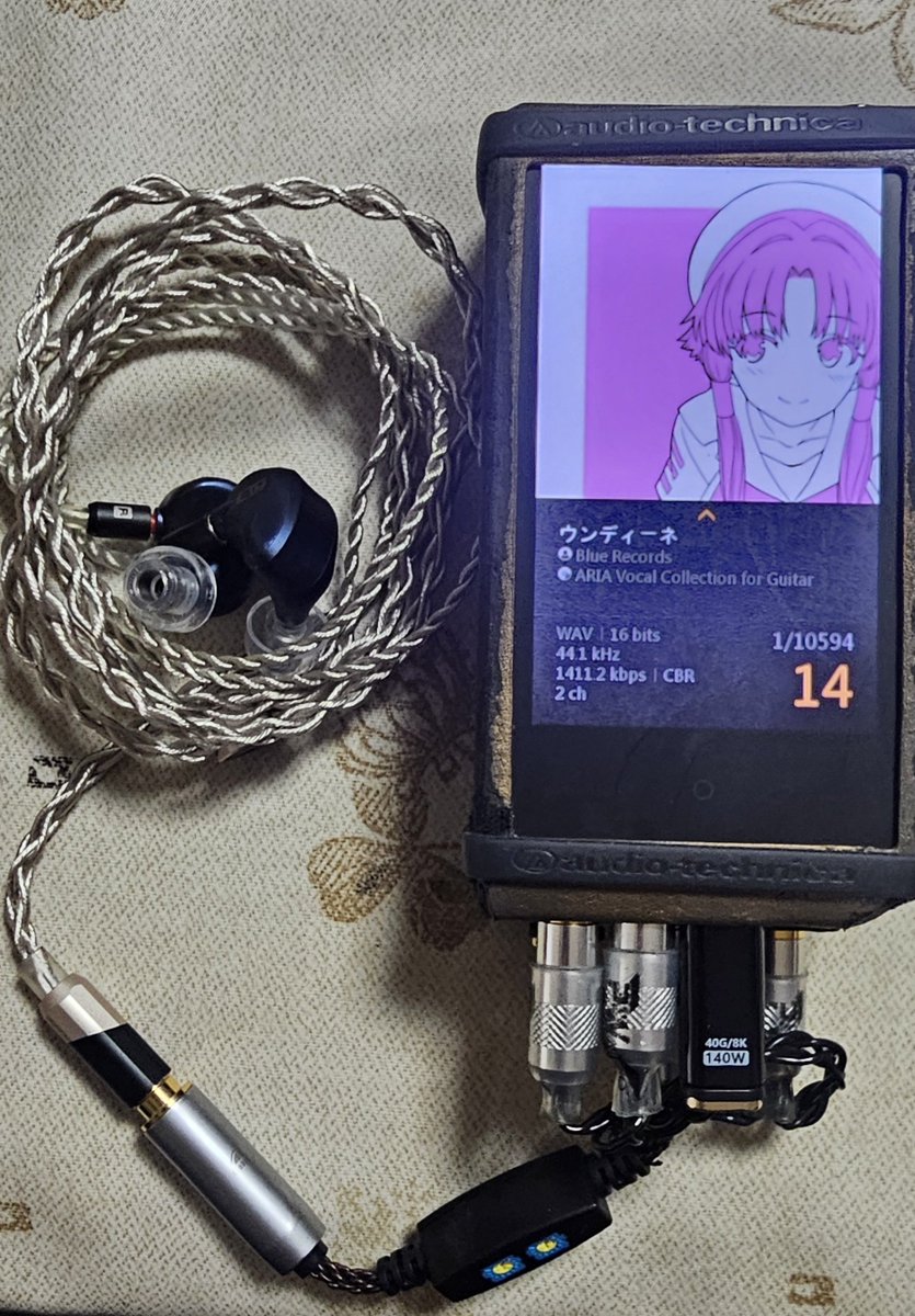 amsmkw's tweet photo. AZLA SednaEarfit mithrylをEVOとER-4PにSpinFitのアダプタ咬ませて装着
見た目も装着感も良い感じです
そしてEllieさんのギターもめっちゃ良きです
#COWON PLENUE R2
#Oriolus BA300S MKII
#okcsc ADC8
#EtymoticResarch EVO ER-MULTI3
#AZLA SednaEarfit mithryl
#ポタオデ
暫くはこの構成で楽しむ https://t.co/oCKmza9iHp