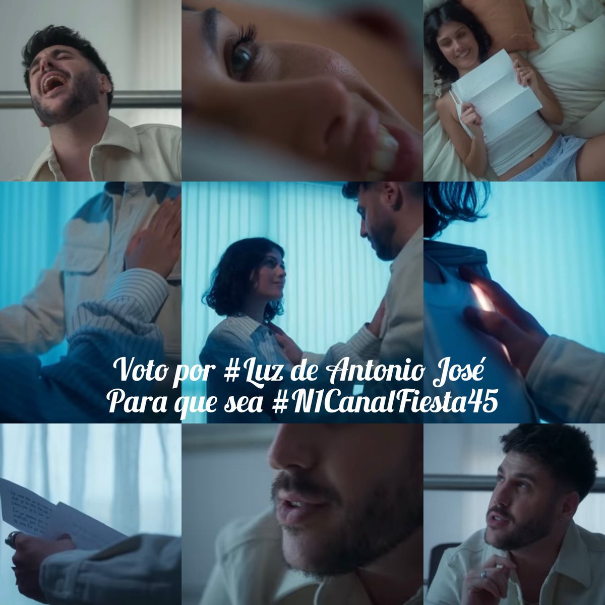 Buenos días familia 😄
.
Voto por #Luz de Antonio José para que sea #n1canalfiesta45 🙌🏻