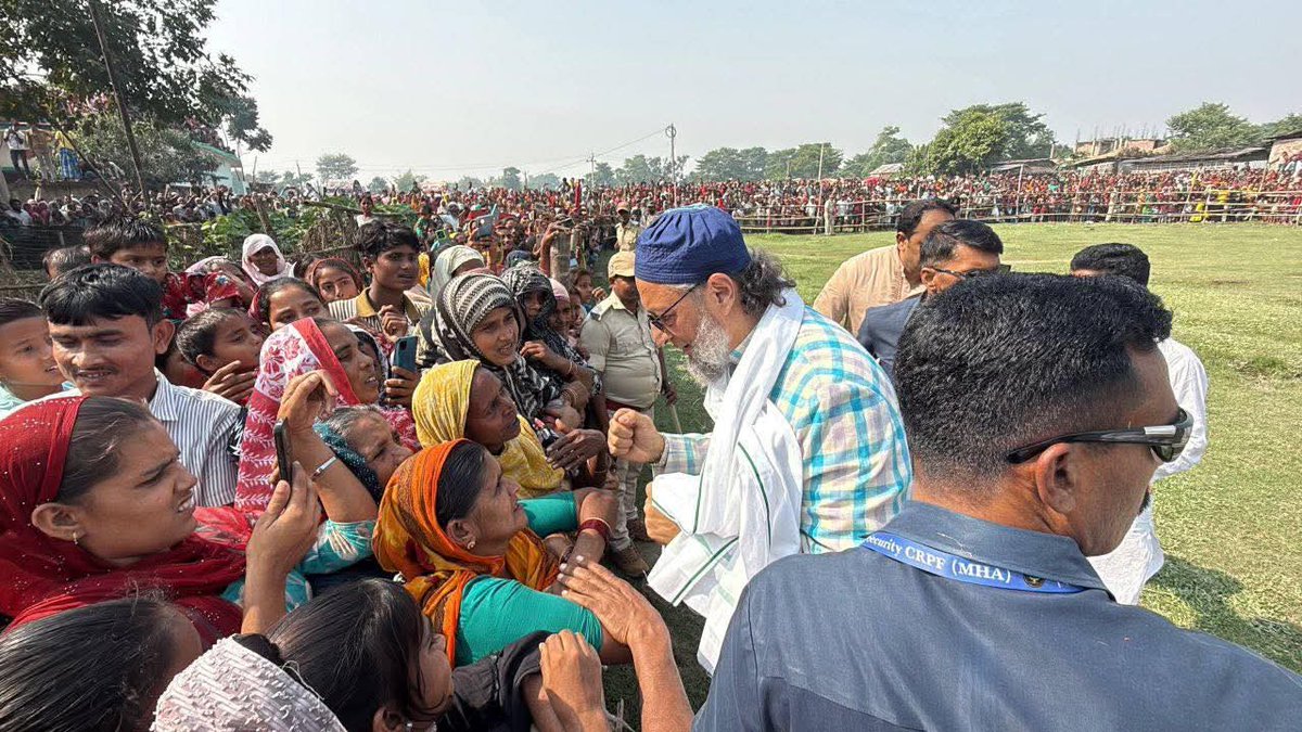 AkhtarulImanMLA's tweet photo. देखिए इस ऐतिहासिक जनसभा की कुछ खास तस्वीरें।
#aimim #asaduddinowaisi #MohammadManzoorAlam #araria #voteforkite #voteforaimim #VoteForPatang 🪁 #bihar #biharelection #biharelection2025 #owaisi #india https://t.co/or56o6hq5i
