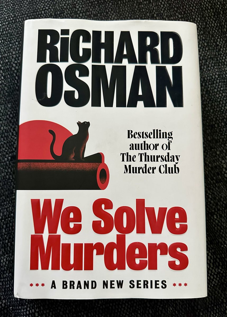 Just finished reading Richard Osman’s book ‘We Solve Murders’ (2024) and I loved it!
A fantastic page turner with great new characters. I look forward to the next book in the series! <a href="/richardosman/">Richard Osman</a> #RichardOsman #WeSolveMurders #MurderMystery #ReadBooks #Books