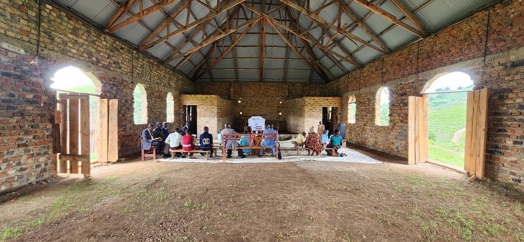 sambiraro's tweet image. Church today