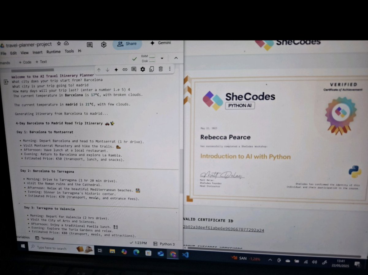 CodeDiveEnglish's tweet image. From Sharks to Python -

Sharks: chill. Python: lethal. One might nibble your arm, the other will destroy your semicolons. 🤿🐍💻

But eventually I will learn to swim! 

#Shecodes #JuniorDev #Bootcamp