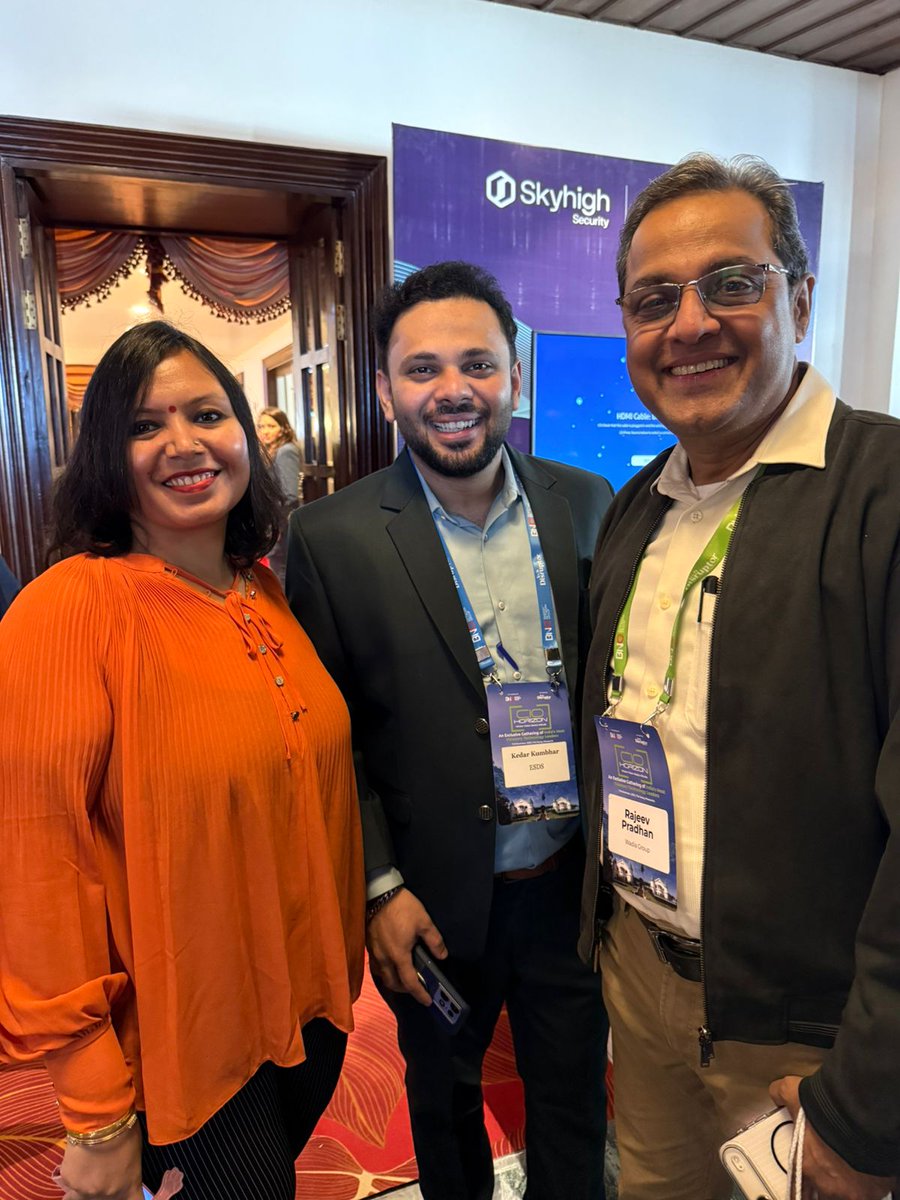 ESDSDataCenter's tweet image. We’re at #CIOHorizon 2025, an exclusive retreat that convenes over 75 of India’s most influential technology leaders.

Connecting with CIOs, visionaries, and changemakers shaping the future of enterprise tech.

Visit us at Stall No. 13 to explore innovation in action.

 #CIOs…