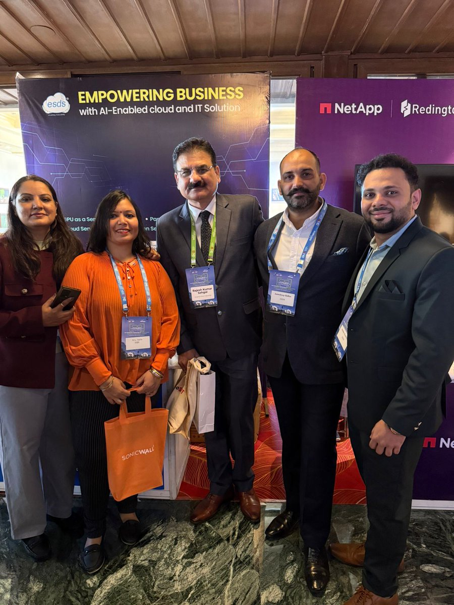ESDSDataCenter's tweet image. We’re at #CIOHorizon 2025, an exclusive retreat that convenes over 75 of India’s most influential technology leaders.

Connecting with CIOs, visionaries, and changemakers shaping the future of enterprise tech.

Visit us at Stall No. 13 to explore innovation in action.

 #CIOs…