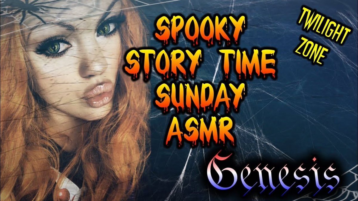 itsmandimayhem's tweet image. Spooky Story Time Sundays ASMR Twilight Zone &quot;Genesis&quot; youtu.be/yR-NH7m64GM?si…
#asmr #twilightzone #spookystorytime #asmrstorytime #horrorasmr