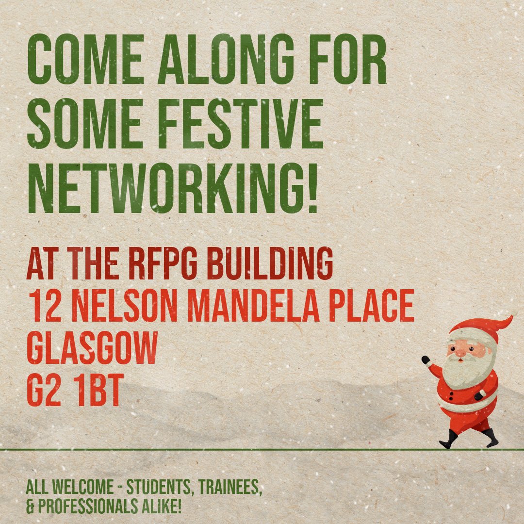 🎄 Festive Networking at the Royal Faculty! ☕️

🎅Meet colleagues, share stories &amp; grow your network over coffee, cake &amp; crafts!

🤝 Free for RFPG members
💷 £10 for non-members

#LegalCommunity #FestiveNetworking #RFPG

✉️Register now: rfpg.org/event-details/…
