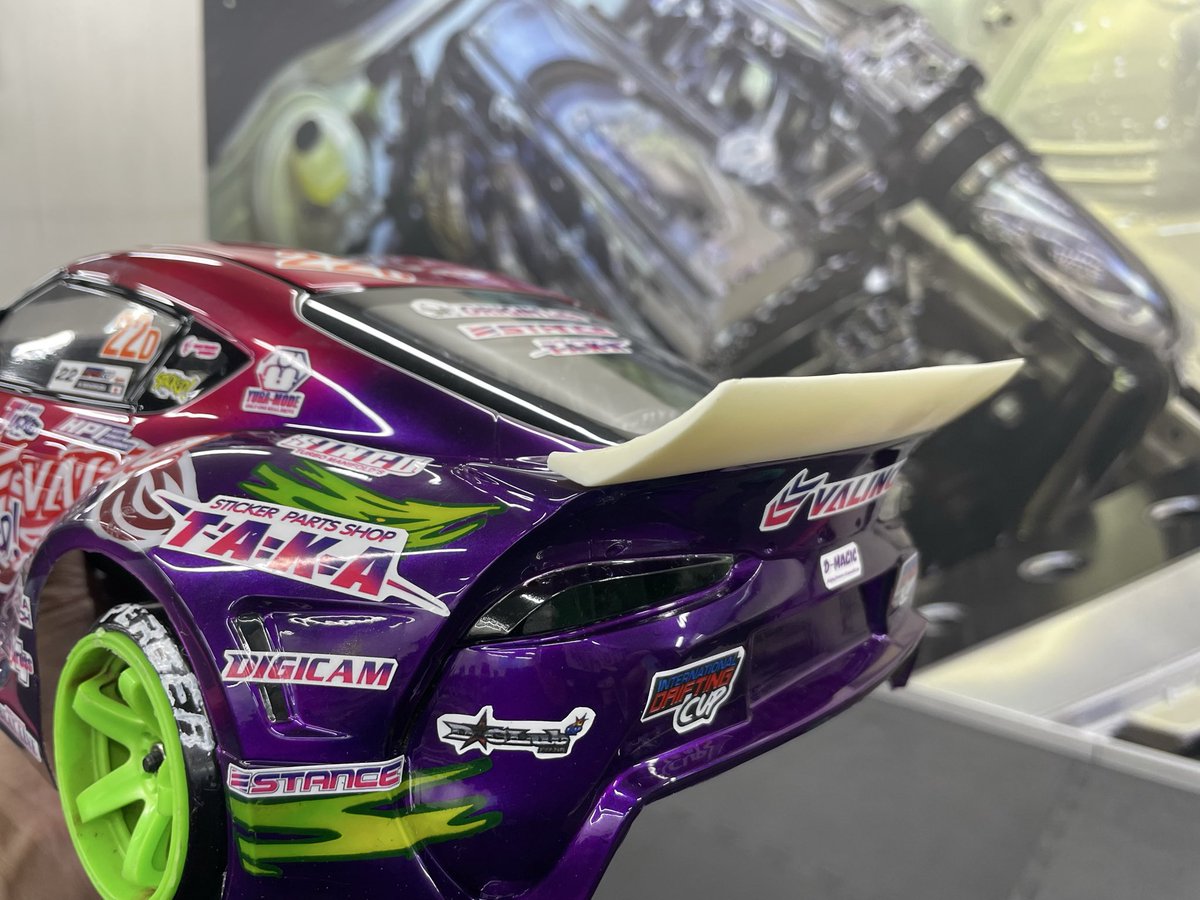 KTFactory_RC's tweet photo. ヨコモ　A90スープラ用ダックテール
チリも合ってるし、段差もバッチリです
足付けして、お好きなカラー塗装も可能です

 https://t.co/5Y5DNSX0XY https://t.co/FHBQO6iitA