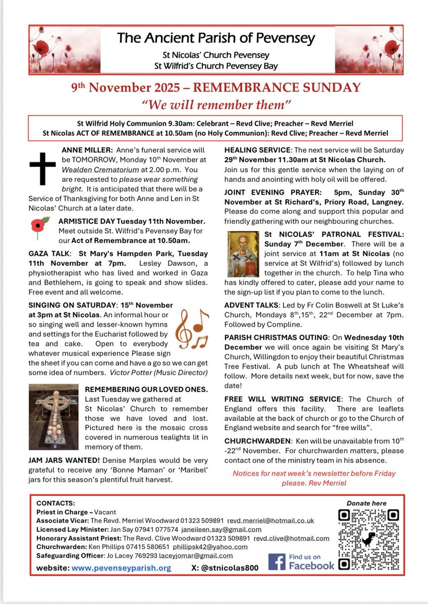 St Nicolas Pevensey and St Wilfrid’s Pevensey Bay (@stnicolas800) on Twitter photo 