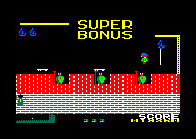 CPCGAMINGDEMOS's tweet photo. #SS #screenshotsaturday #Hunchback #Amstradcpc 1984 #RetroGame #nostalgia #gaming #8bitart #videogames #computergames https://t.co/ggPJV0ruYX