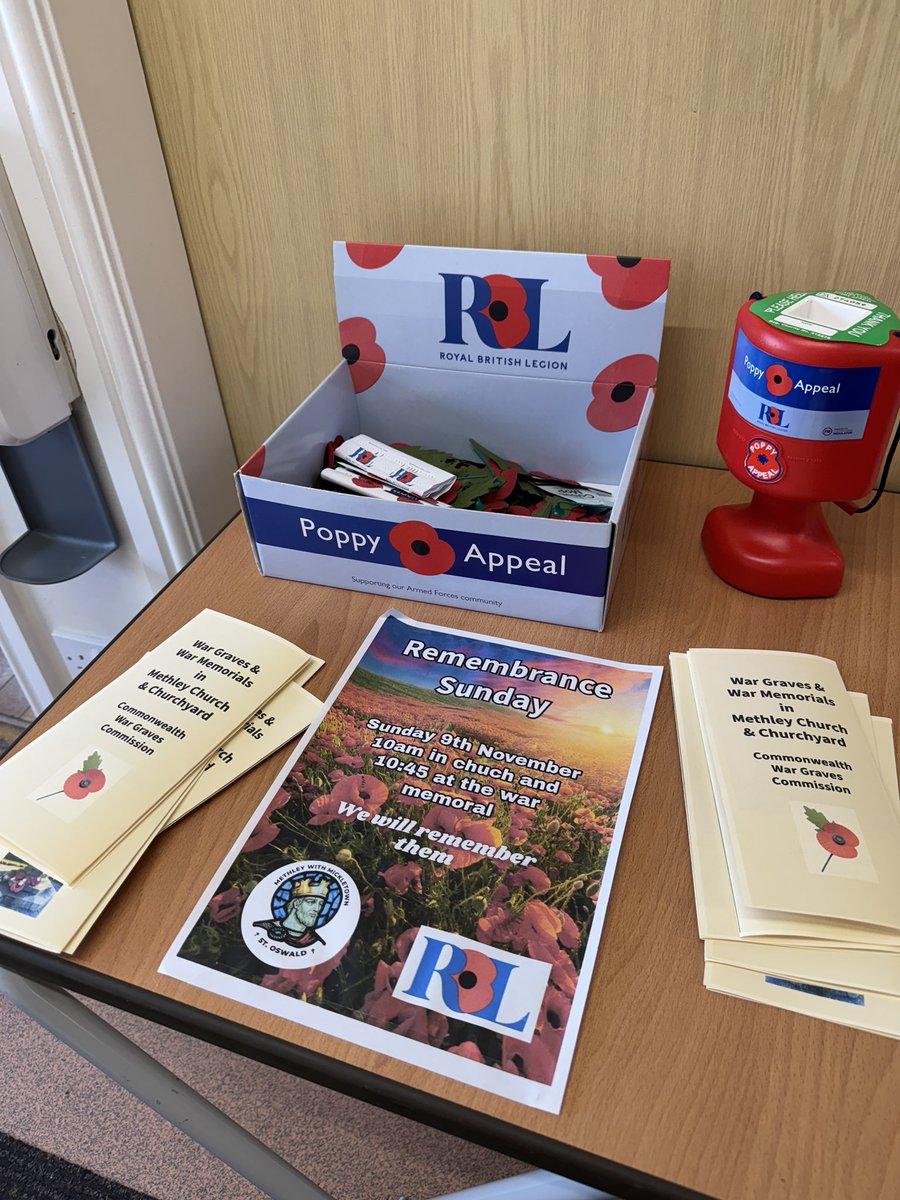 Poppy Appeal #coffeemorning today 10-12