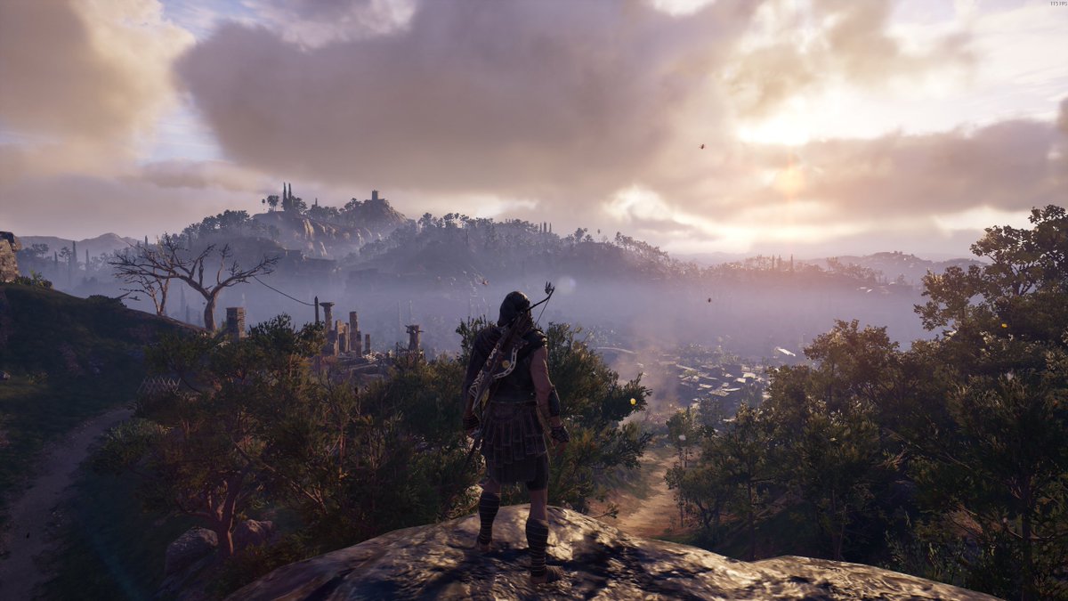itznitolive's tweet image. Assassin&apos;s creed odyssey looks beautiful 😍 

Some shots i took 📸

Does give Fall vibes 🍂

I&apos;m liking the visual of the map so far
