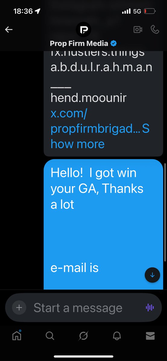 HyperMediaFX's tweet photo. @PropFirmMedia hello,already sent by DM 5 days ago https://t.co/XGKKpxZTVf