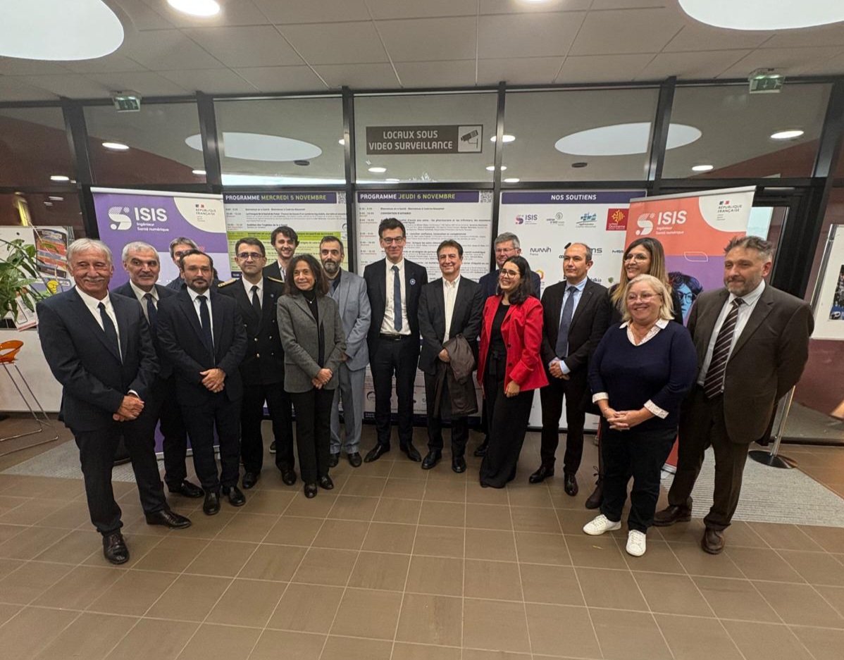 Visite dans le TARN de <a href="/PhBaptiste/">Philippe Baptiste</a>, Ministre de l’Enseignement supérieur, de la Recherche et de l’Espace, pour échanger avec les équipes &amp; étudiants et soutenir le développement de formations d’excellence.
✅️ ISIS Castres : Informatique et Systèmes d'informations pour la santé.