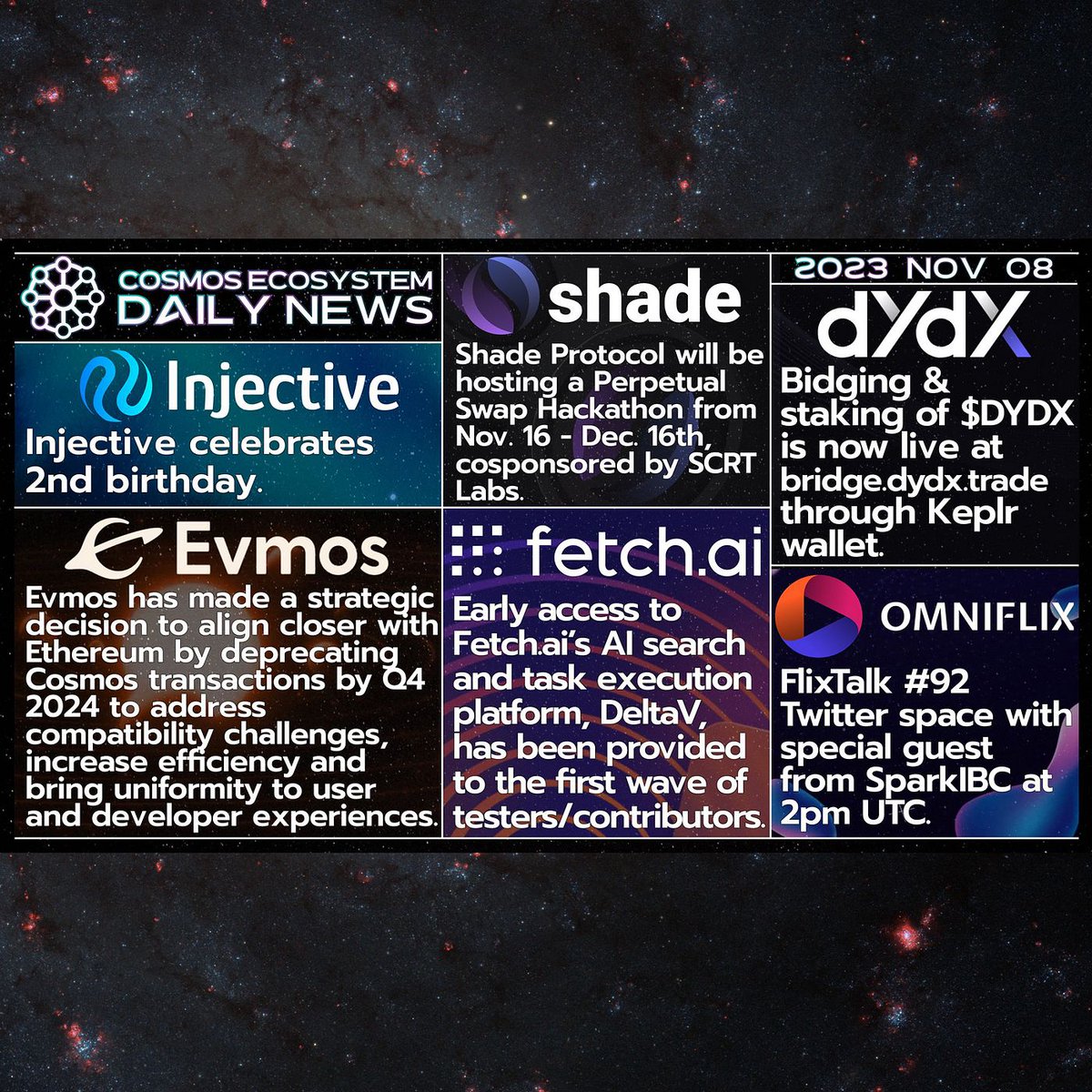 stargaze.zone/m/stars16sf8v7…

<a href="/CosmosEcosystem/">⚛️ Cosmos Ecosystem ⚛️</a> #News #NFT #BirthDay 

#DYDX #EVMOS #FET #FLIX #INJ #DAY #SHD