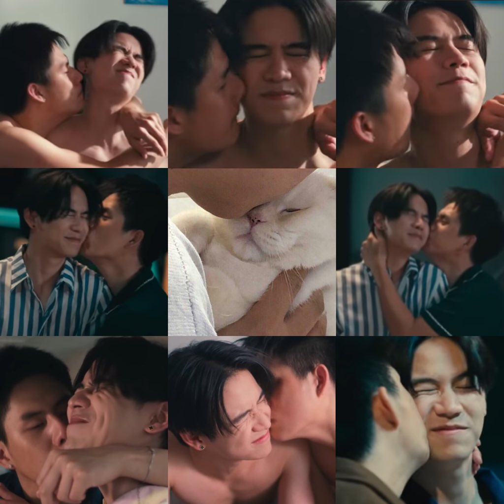 ทุกคนมาดูน้องเวฟเวลาโดนหอมสิ หน้าบู้บี้จนหนวดแมวขึ้นหมดเลย น่ารักมาก y-y 😽🫳🏻

 #ThatSummerSeriesEP8