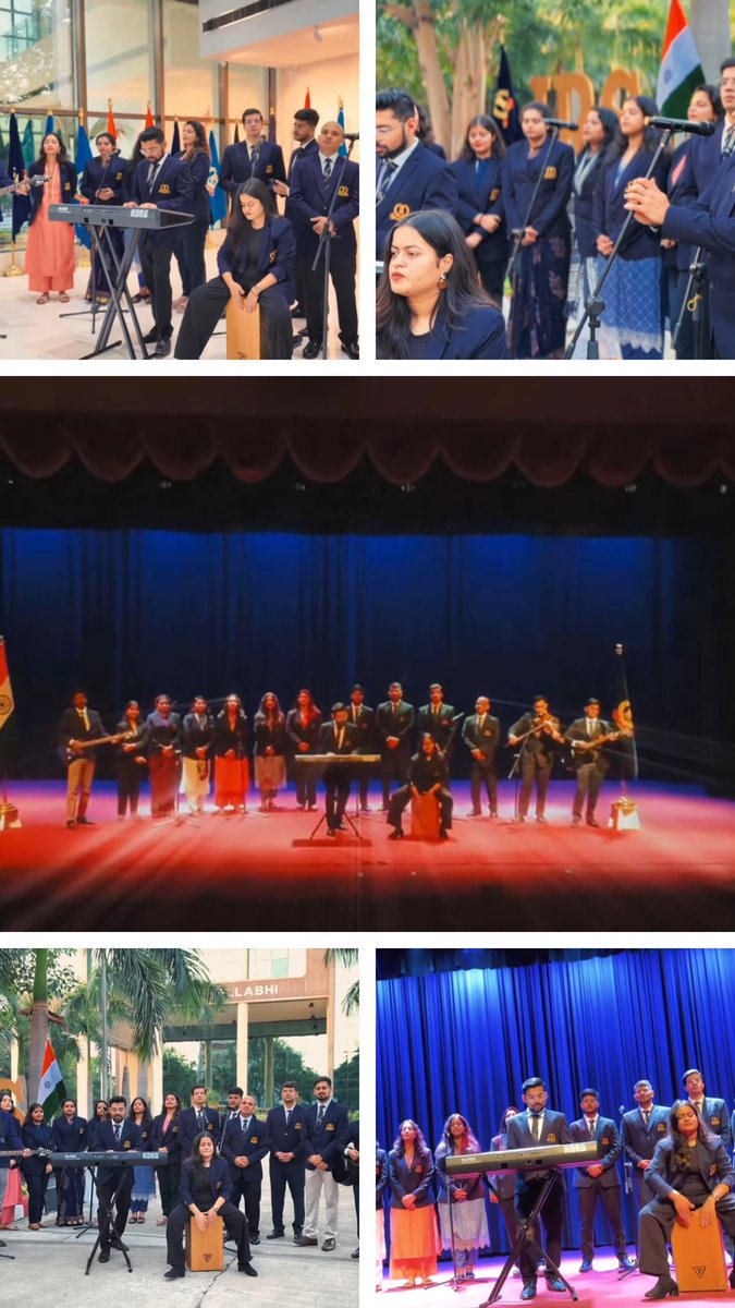 incometaxdelhi's tweet photo. “Kosh Mulo Dand — Anthem”

An original composition — written, composed, sung & filmed by “TaxTunes”🎸, the music band of Officer Trainees of the 78th Batch of IRS, is an artistic tribute to the ethos of Indian Revenue Service. Released as a part of NADT Foundation Day celebrations at National Academy of Direct Taxes, Nagpur.

🔗 https://t.co/F2siciC9Mc