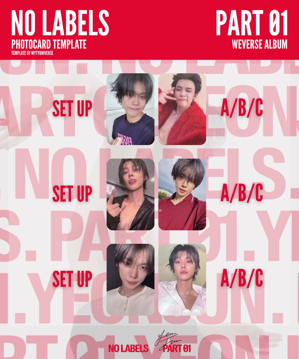 YEONJUN Album - NO LABELS : PART 01 (Photocard Case Ver.) – Choice Music LA