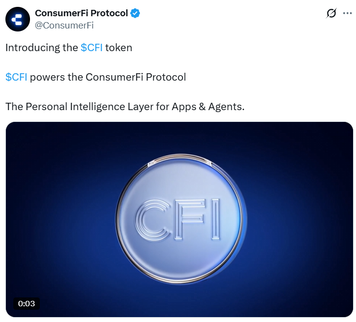 consumerfi <a href="/ConsumerFi/">ConsumerFi Protocol</a> 官方发推了，明牌会奖励项目早期参与者，参与项目测试需要邀请码，我确实没有了，大家可以找找其他人还有没。
consumerfi.ai/app/daily-ques…

详细参与步骤
1、打开链接使用推特注册登录，右上角每日签到，然后AI答题10题
consumerfi.ai/app/daily-ques…