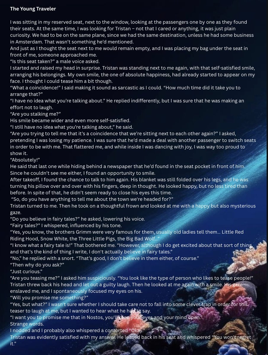 • 1 accidentally awakened Greek myth
• 1 six-foot sea warrior who seems to always be around 
• 3 lost treasures
• 1 moray eel lurking in shadows
• A bitter sip of forbidden love

Stir with rising tides
Drink before the last truth surfaces
#LoveYourDragonPit #YA #Romantasy #Q