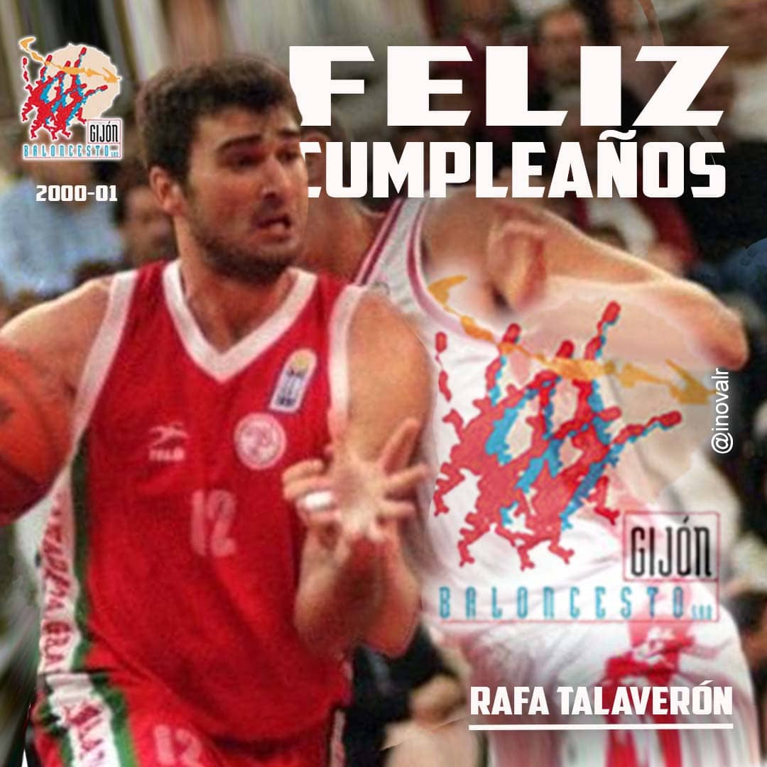 inovalr's tweet photo. Hoy cumple 53 años Rafael Talaverón 🎉
Jugador de #GijónBaloncesto 🔴⚪️ en la temporada 2000-01 de @ACBCOM 🇪🇸 donde promedio 2,2 ppp
Felicidades Rafa !! 🎂
#CBCiudaddHuelva @CB_Granollers @Baskonia #CBGranada #PortugalTelecom #CABFunchal @EsgueiraBasket #CBAracena @CBMollet https://t.co/qpjL9FH5Sj