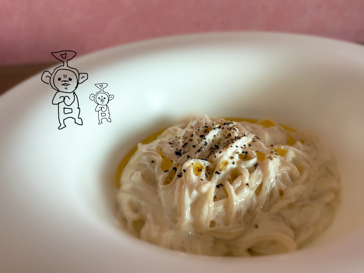 これめっちゃ美味しかった！
後日、マスカル豆腐とウニ豆腐それぞれでやったけど
それもめっちゃ美味しかった…！
今までカッペリーニでやっててピンと来なかったんだけど、そうめんに意味がありすぎる。最高。