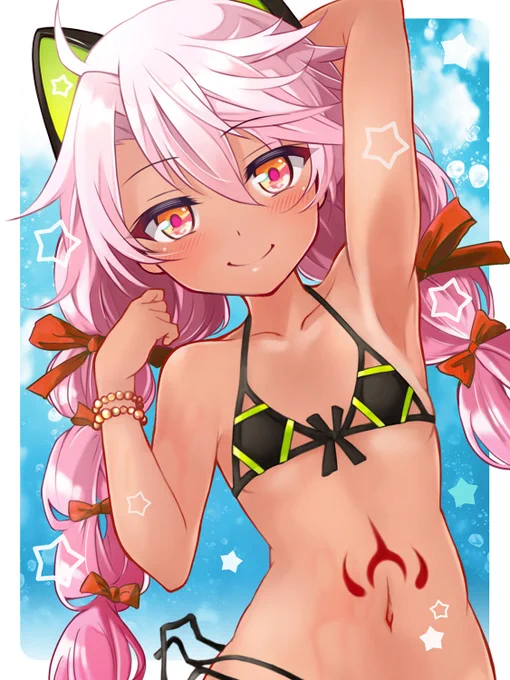 水着イリヤ、美遊、クロエ 同時ピックアップ来てますね #FGO