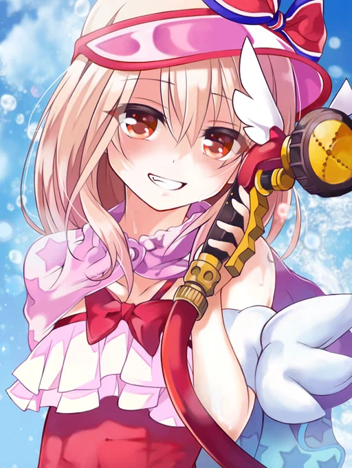 水着イリヤ、美遊、クロエ 同時ピックアップ来てますね #FGO