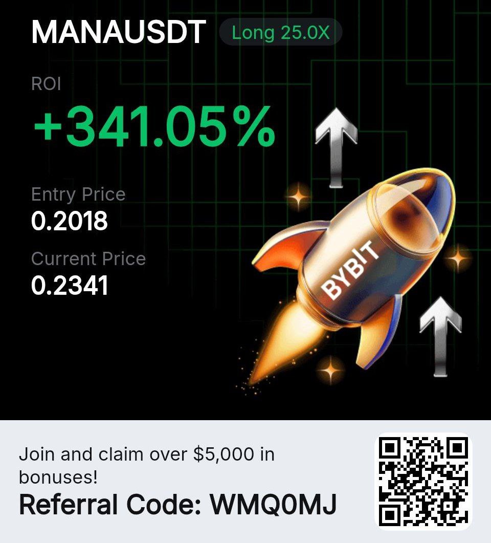 CryptoUsmaan's tweet image. 🤑3000% FROM PREMIUM SIGNALS

📈📉With trading, patience is key... 

💲 Those following our signals are profiting massively! 🥳 Congratulations to everyone!

🔱 Follow for more premium signals: t.me/UsmanTrader

#CryptoSignals #PremiumSignals #CryptoTrading #BTC #ETH