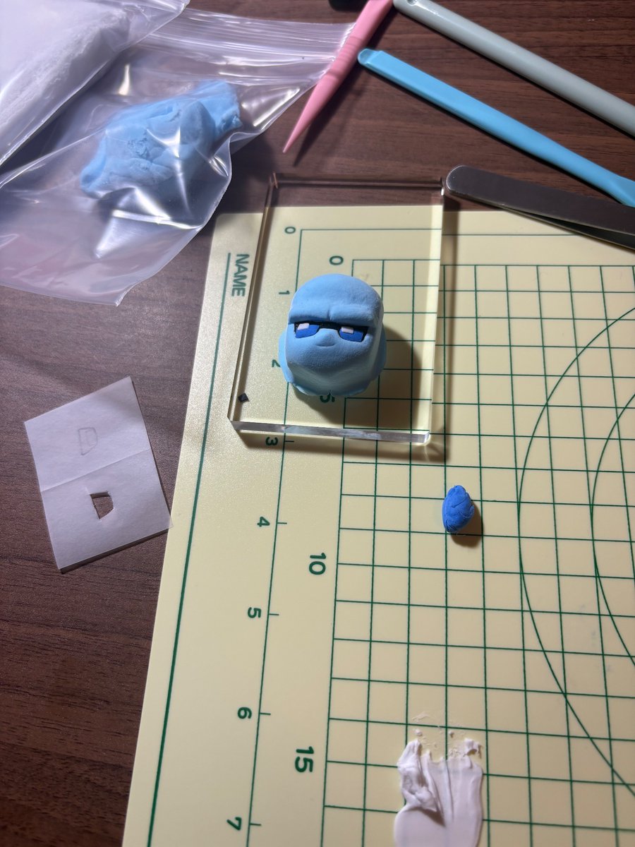 OOAK 粘土ベビー　お客オーダー あけかた🔆skeb募集中 on X