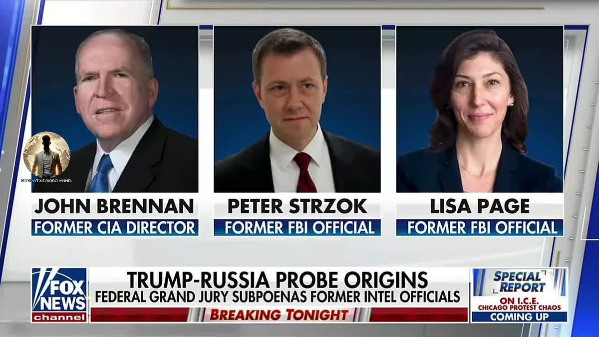 LadyAfro17's tweet photo. 8 novembre 2025, Stati Uniti 

RUSSIAGATE:

LA GIURIA POPOLARE CONVOCA BRENNAN, LISA PAGE E PETER STRZOK

Una giuria federale ha citato in giudizio l'ex direttore della #CIA #John_Brennan, gli ex funzionari dell'FBI #Peter_Strzok e #Lisa_Page, tra gli altri, nell'ambito dell'indagine del Dipartimento di Giustizia sulle origini dell'inchiesta Trump-Russia.

Brennan, Strzok, ex vicedirettore dell' #FBI per il controspionaggio, e Page, ex avvocato dell'FBI, hanno ricevuto oggi un mandato di comparizione federale.

#2novembre #USA #RussiaGate 
#RussiaHoax #Brennan #PeterStrzok
#LisaPage #AmericaNews 

https://t.co/OIc4UttNET