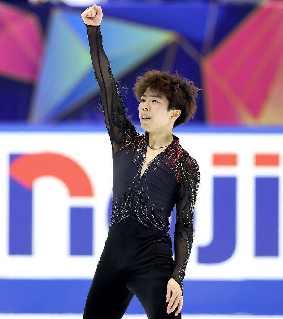 figure_hochi's tweet image. 佐藤駿「五輪に出てメダルを取ることが最大の目標」日本男子一番乗りでＧＰファイナル進出
hochi.news/articles/20251…
#フィギュアスケート #figureskating