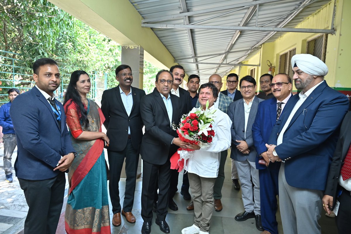 achyuta_samanta's tweet image. It was a great pleasure to welcome Shri S. N. Subrahmanyan Ji, Chairman and Managing Director of Larsen &amp;amp; Toubro, to KIIT &amp;amp; KISS today.
He met and interacted with our KISS children with so much affection and praised their discipline, confidence, and positive energy.