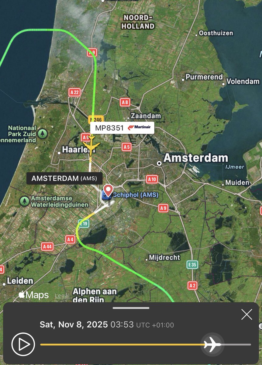 JacquelineAvun's tweet photo. Het is weer goed afgelopen maar hoelang vindt @InspectieLenT het nog verantwoord om met deze stokoude B747’s van KLM CARGO over woonwijken rondom Schiphol te vliegen? #boeing #747F #klm #schiphol @MinisterIenW @IenWTweedeKamer @MinIenW
👇 https://t.co/XSycM9auoX