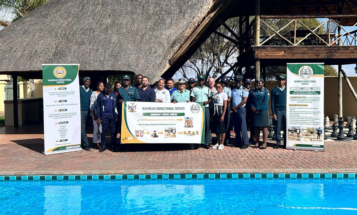 NCS has officially launched the Community Service Order (CSO) Program at the Oranjemund and Rosh Pinah Periodical Courts marking a significant step in its nationwide rollout strategy.

Now, 60 of 71 courts across Namibia are able to issue CSO to non-violent offenders.