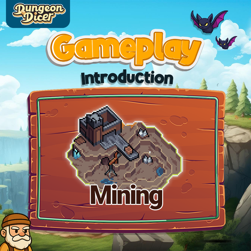 Mining Introduction.

Hello Adventurers!
It's time to talk about one of the core progression activities in Dungeon Dicer, Mining. 

⛏️What is Mining?
Mining allows you to gather valuable ores and resources that can be exchanged for Gold and $DICE, or even used to exchange for