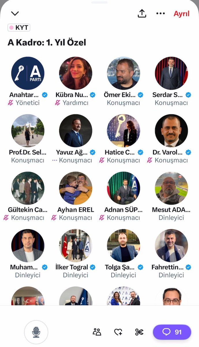 1 Kasım’da salondaydık, meydandaydık oralara sığmadık. Dün akşam telefon başında rekorlara şahit olduk.

<a href="/anahtarparti/">Anahtar Parti</a>’nin A Kadro programı anlık 55 bin izlenme, toplam 1.2 milyon etkileşim aldı.

Her ne kadar ana akım medya bizi görmese de millet hem “bizi izliyor” hem “bizi