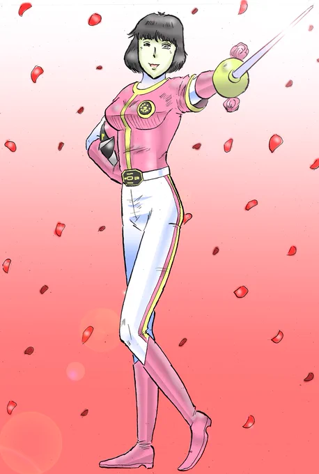ダイナピンク 立花レイ。