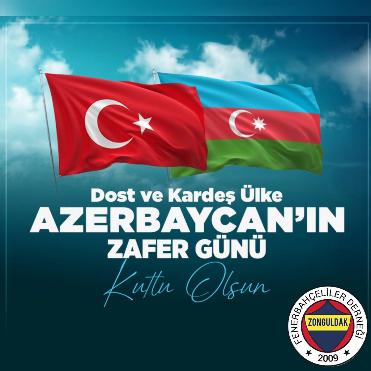 🇹🇷🇦🇿 Can, kardeş Azerbaycan’ın 8 Kasım Zafer Günü kutlu olsun.
