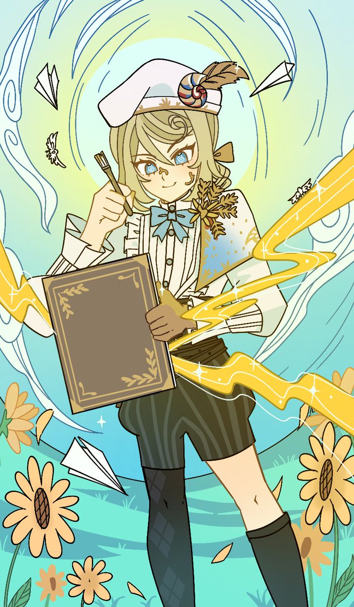 luunacia's tweet photo. ✨Opening new service on vgen!✨

Genshin TCG Art style!
Half body ~ Thigh Up $65 USD
Full Body $75 USD

Link below! ⬇️⬇️ https://t.co/D9l98Th1Ek