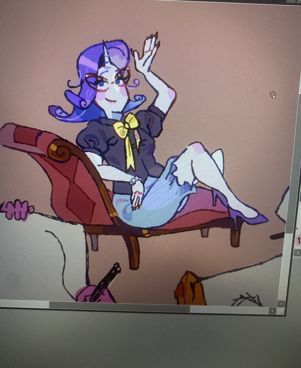 A little wip, been really tired about art sorry yall for not being active