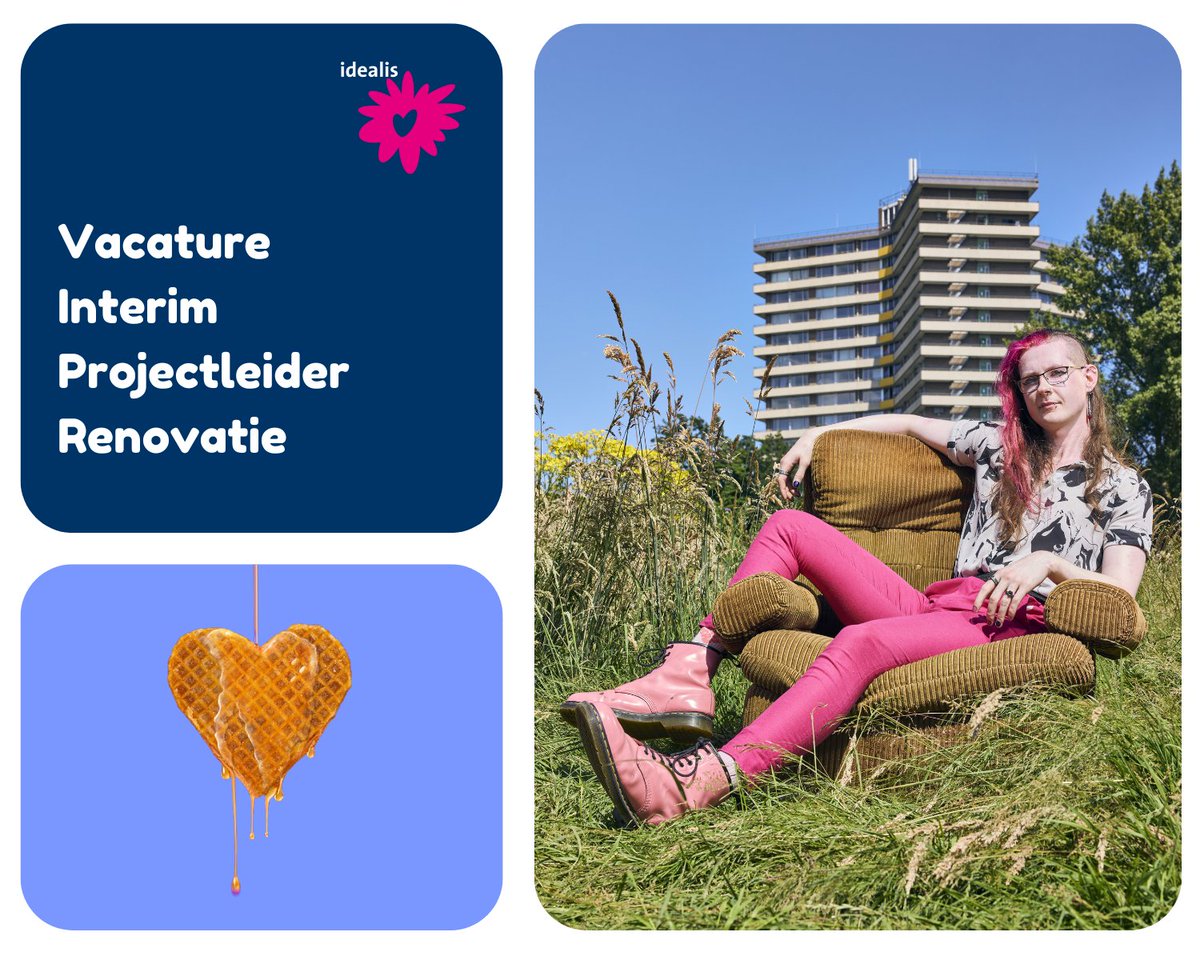 Idealis zoekt een Interim Projectleider renovatie die tijdelijk instapt om te zorgen dat de uitvoering van een grootschalig renovatieproject van een van onze sterflats goed verloopt.

Bekijk de vacature: ow.ly/1SEA50Xmm40

🎓 HBO 🕑 20 uur 📅 01-12-2025 t/m 29-05-2026