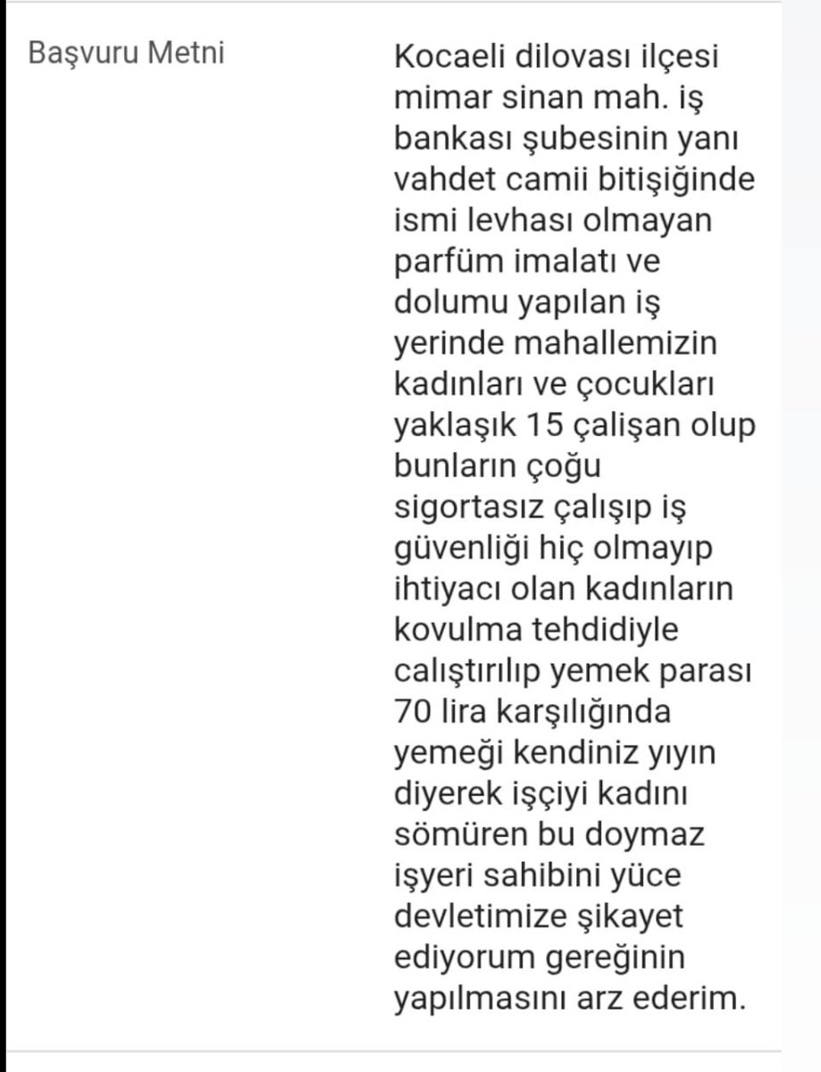 Kocaeli'nin Dilovası ilçesinde parfüm deposunda çıkan yangında 6 işçi yaşamını yitirdi. Çalışanların daha önce depodaki koşulların yetersizliğiyle ilgili CİMER'e şikayet ettiği ortaya çıktı.