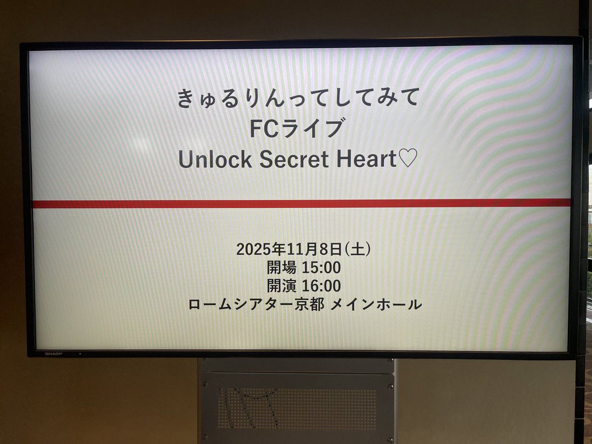 KosHacker's tweet image. 本日はこちら
きゅるしてのライブは初でやっと見る事が出来て感無量！観客の9割くらいが女性のせいなのかMIXがあまりない？聞こえないだけ？なのでそれが苦手な人はいいかも？…
