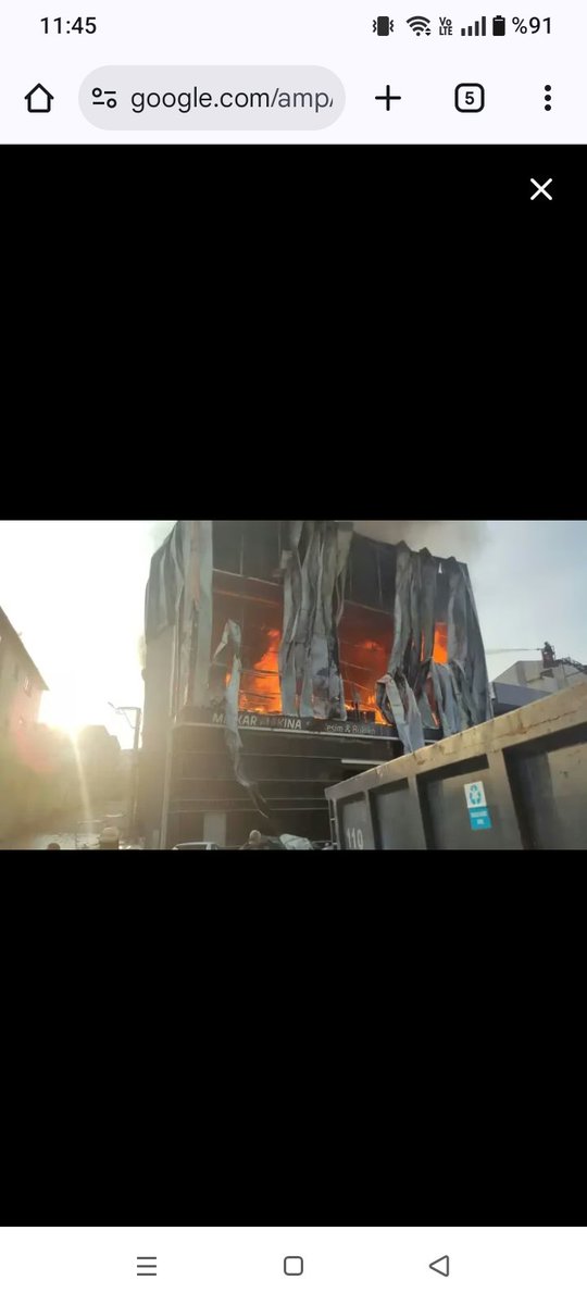 Kocaeli Dilovası'nda bir parfüm deposunda çıkan yangında 6 işçi öldü, 1 işçi yaralandı. Patronların kar hırsı için ölüyoruz. Örgütlü işçi sınıfı iş cinayetini durdurabilir.