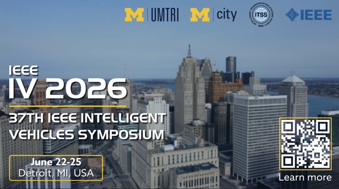 itssieee's tweet photo. One week left to submit to IEEE Intelligent Vehicles Symposium 2026 (IV 2026).

• Submission: Nov 15, 2025
• Notifications: Jan 15, 2026
• Conference: Jun 22–25, 2026

Details &amp; submission: https://t.co/8ujaSmx0fq https://t.co/dbYF62ffl0
